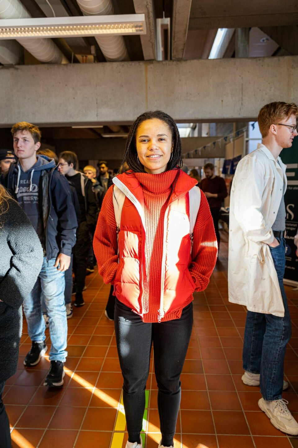 Madeleine Ringbom hadde tatt turen fra Bergen for å delta på Åpen dag. Madeleine Ringbom hadde tatt turen fra Bergen for å delta på Åpen dag.