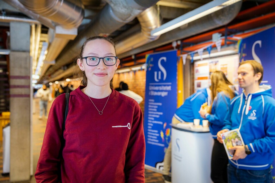 Sofie Bore synes det virker gøy å fikse medisinsk teknisk utstyr. Sofie Bore synes det virker gøy å fikse medisinsk teknisk utstyr.