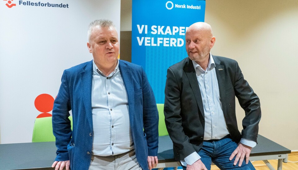 Årets tariffoppgjør er i gang. Sjeforhandlerne Jørn Eggum i Fellesforbundet og Stein Lier-Hansen i Norsk Industri må sørge for at den magiske stigen fungerer. Årets tariffoppgjør er i gang. Sjeforhandlerne Jørn Eggum i Fellesforbundet og Stein Lier-Hansen i Norsk Industri må sørge for at den magiske stigen fungerer.