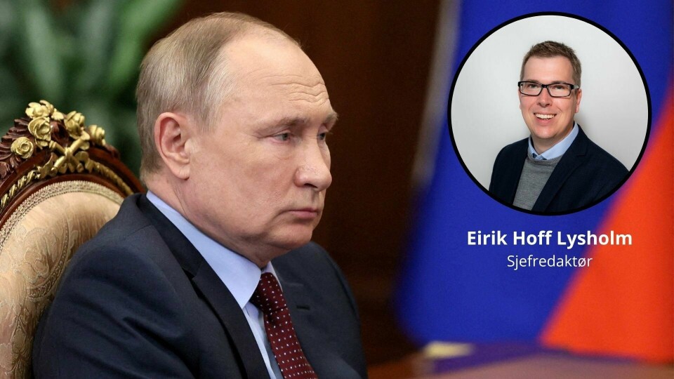 Vladimir Putin, Eirik Hoff Lysholm. Vladimir Putin, Eirik Hoff Lysholm.