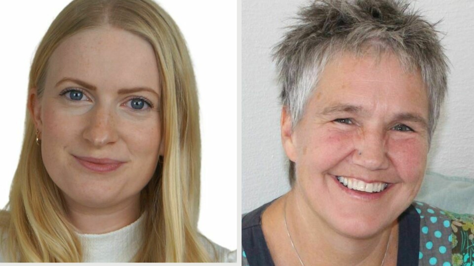 Ida Røkkum, psykolog og styreleder i BirthRights Norge, og Cathrine Trulsvik, jordmor og daglig leder i BirthRights Norge. Ida Røkkum, psykolog og styreleder i BirthRights Norge, og Cathrine Trulsvik, jordmor og daglig leder i BirthRights Norge.