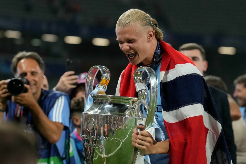 Opta spår ny Champions League-tittel for Erling Braut Haaland. Opta spår ny Champions League-tittel for Erling Braut Haaland. Foto: Antonio Calanni / AP Photo / NTB.
