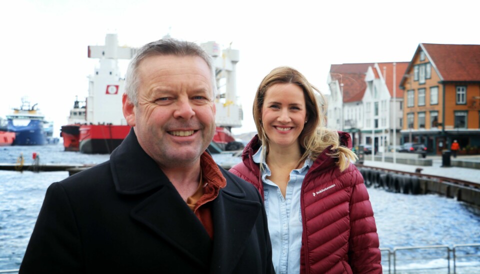 Gruppeleder i KrF Stavanger, Henrik Halleland, og bystyrerepresentant i KrF Stavanger, Marie Ljones Brekke. Gruppeleder i KrF Stavanger, Henrik Halleland, og bystyrerepresentant i KrF Stavanger, Marie Ljones Brekke, mener markedet må styre når det er slutt på oljeeventyret.