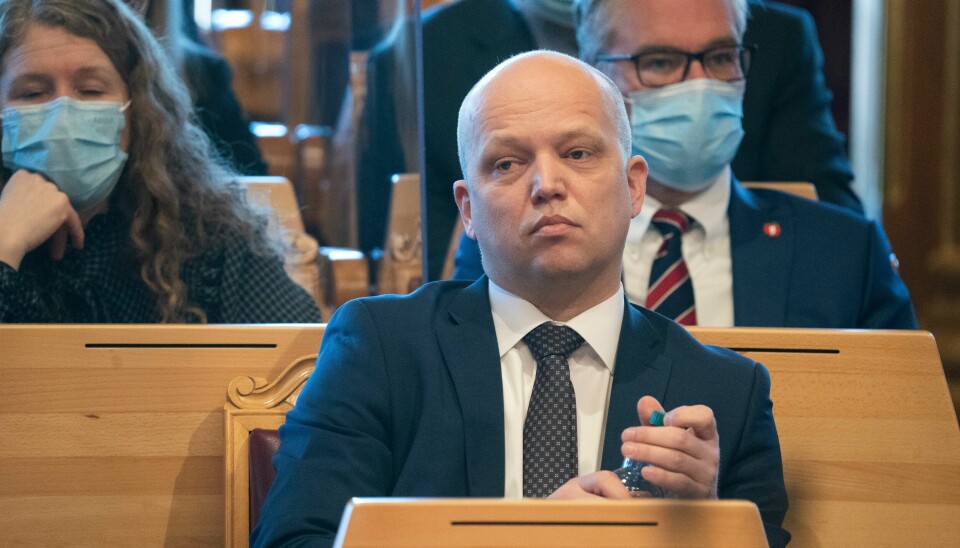 Finansminister Trygve Slagsvold Vedum (Sp) håper på et bredt nasjonalt forlik om krisepakka rundt krigen i Ukraina. Finansminister Trygve Slagsvold Vedum (Sp) håper på et bredt nasjonalt forlik om krisepakka rundt krigen i Ukraina. Foto: Terje Bendiksby / NTB