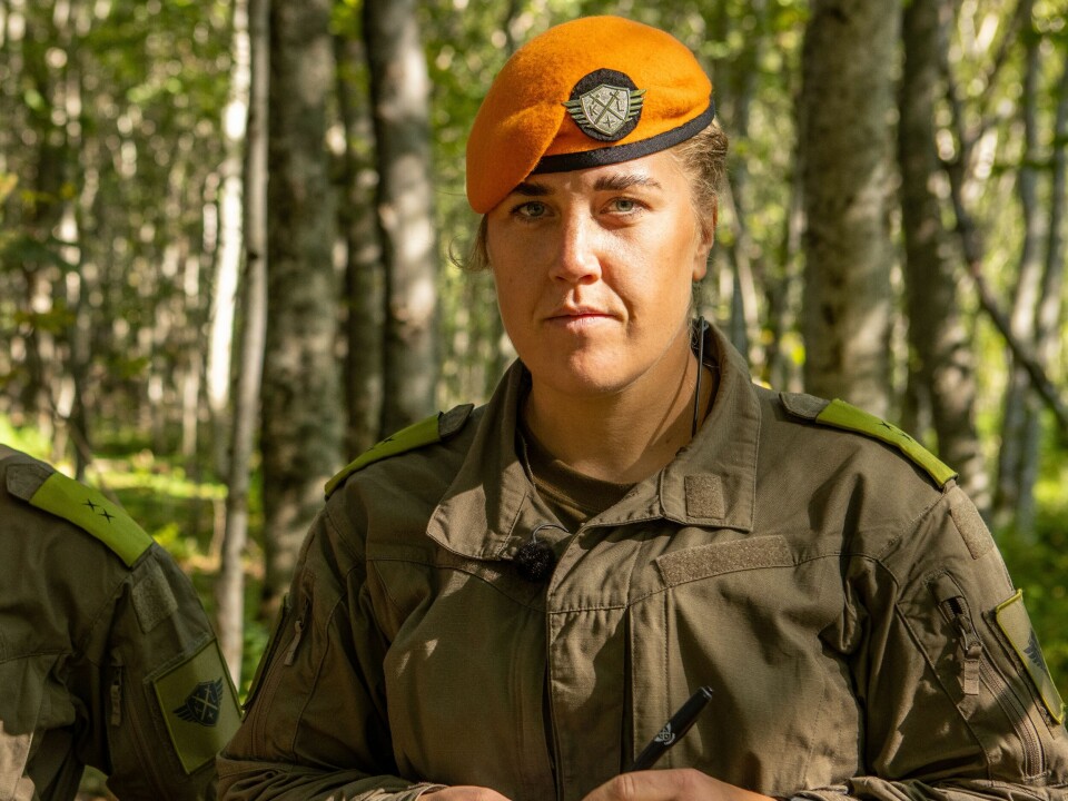 Guro Sogn Bjerke i tredje sesong av Kompani Lauritzen. Guro Sogn Bjerke