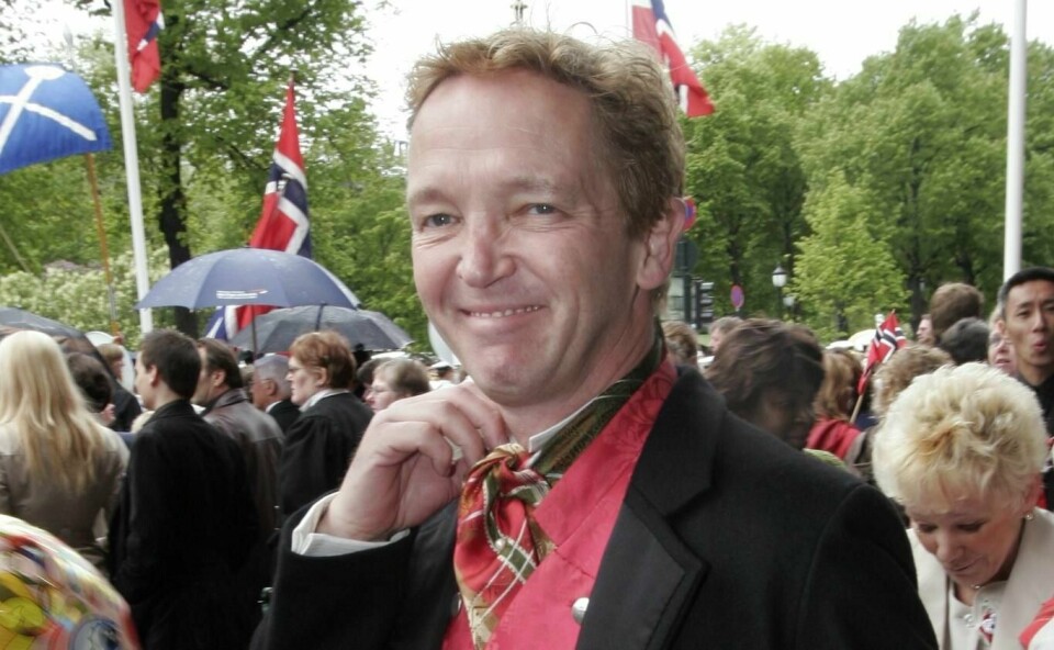 Skuespiller Morten Røhrt fotografert på 17. mai i Oslo 2006.