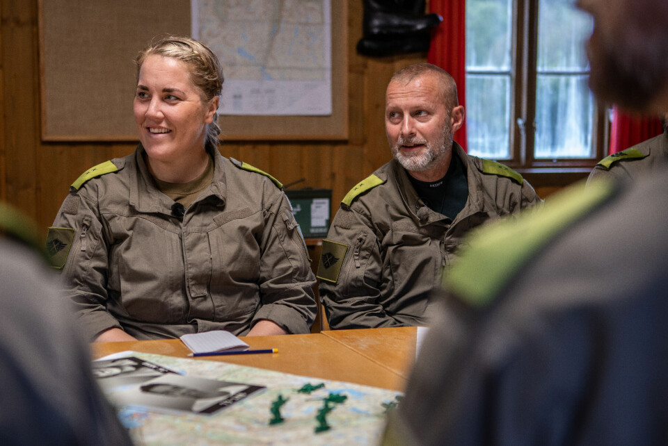 Guro Sogn Bjerke i tredje sesong av Kompani Lauritzen. Guro Sogn Bjerke