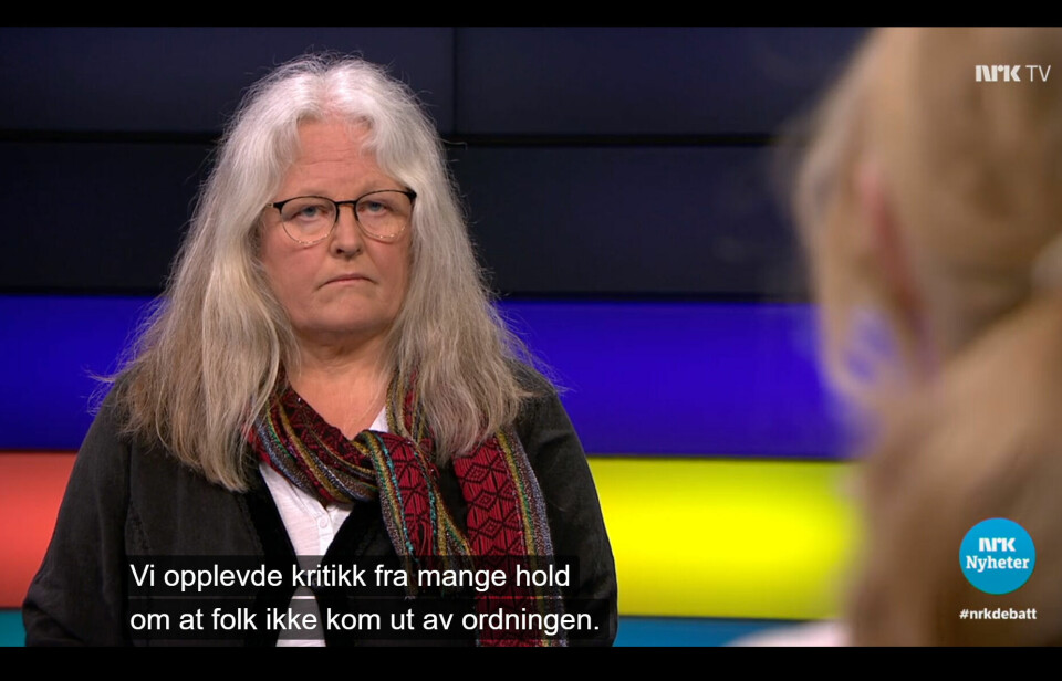 i Debatten - mot Anniken Hauglie (H). i Debatten - mot Anniken Hauglie (H).