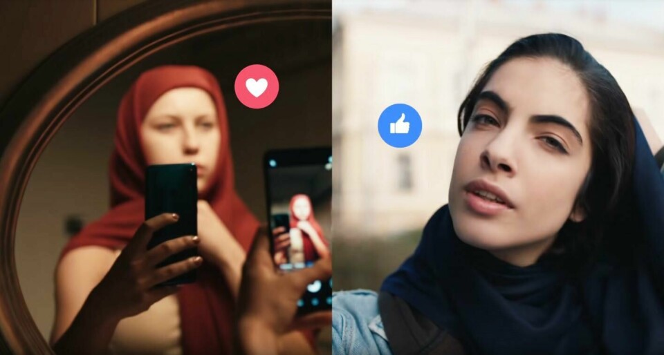 FOTO: SKJERMDUMP AV TELIA-REKLAMEN «FREEDOM»