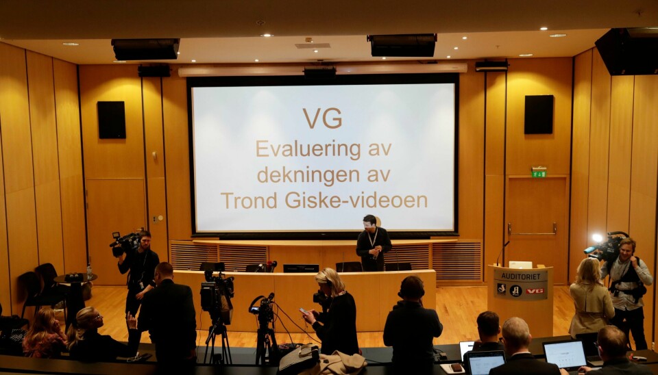 Fra 27. mars da VG legger fram evalueringen av Giske-videosaken.