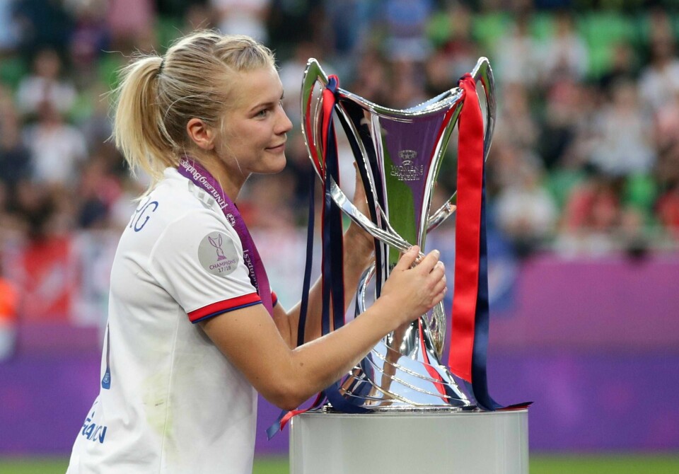 Ada Hegerberg. Foto: NTB scanpix