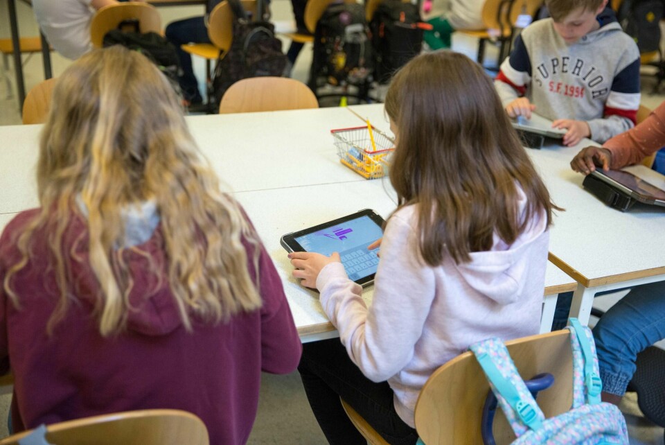 Læringsbrettet gir oss mulighet til å tilnærme oss undervisning på en ny måte, skriver rektor Karoline Hoel Balstad. Her fra Ramberg skole i Moss.