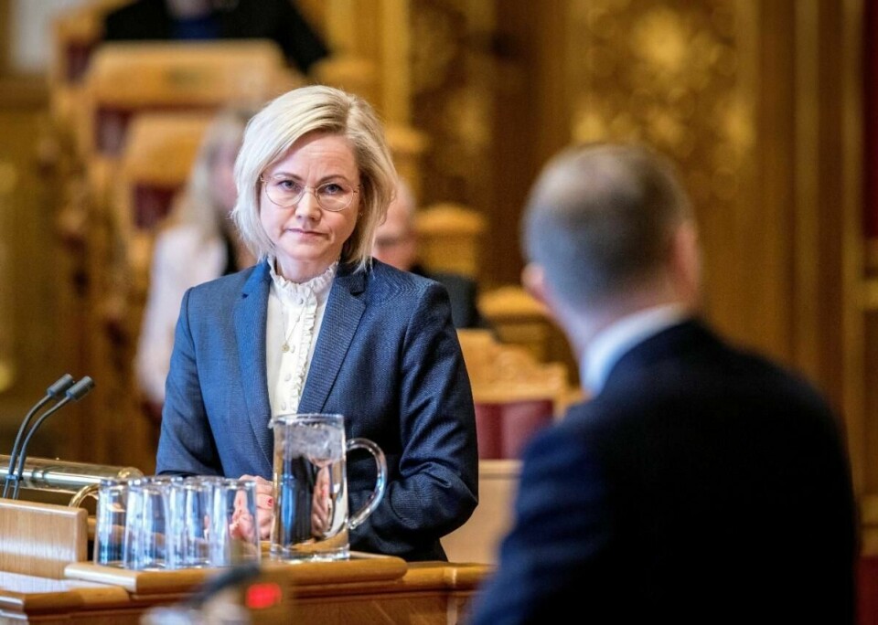 Ingvild Kjerkol kritiserer helseministerens avvisning av høringsinstansene. Foto: Ole Berg-Rusten/NTB Scanpix