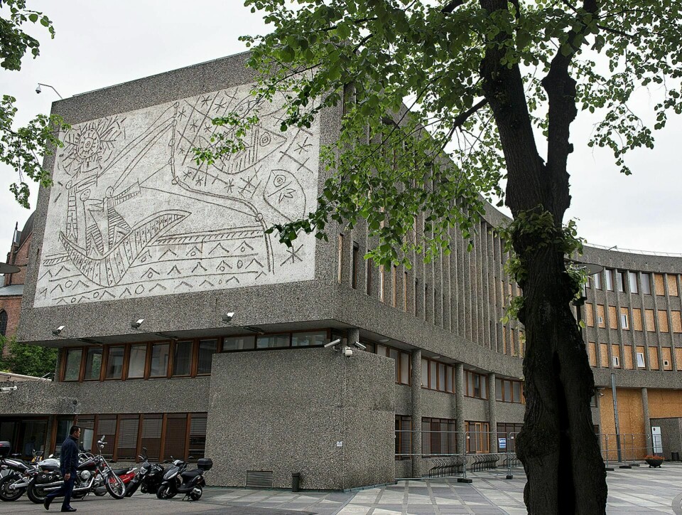 Regjeringen ønsker å rive Y-blokka. FOTO: MIMSY MØLLER