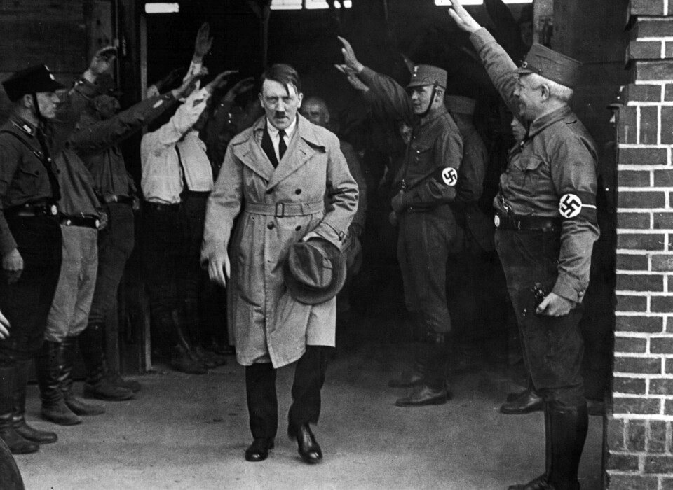 Adolf Hitler fotografert i 1931