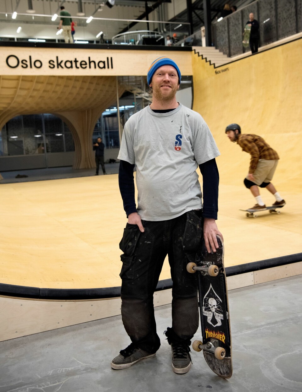 Philip Skaug bygget skatepark på Voldsløkka allerede i 1998. Philip Skaug bygget skatepark på Voldsløkka allerede i 1998.