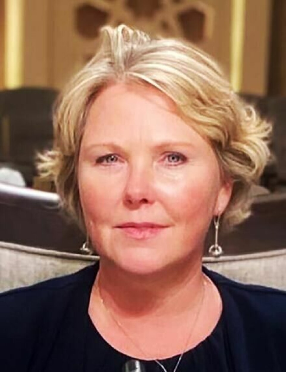 Anne Beathe Kristiansen Tvinnereim er utviklingsminister (Sp). Anne Beathe Kristiansen Tvinnereim, utviklingsminister (Sp)