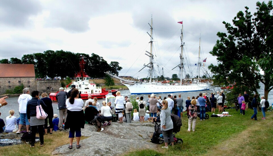 tall ships races 2014
Statsraad Lehmkuhl forlater fredrikstad