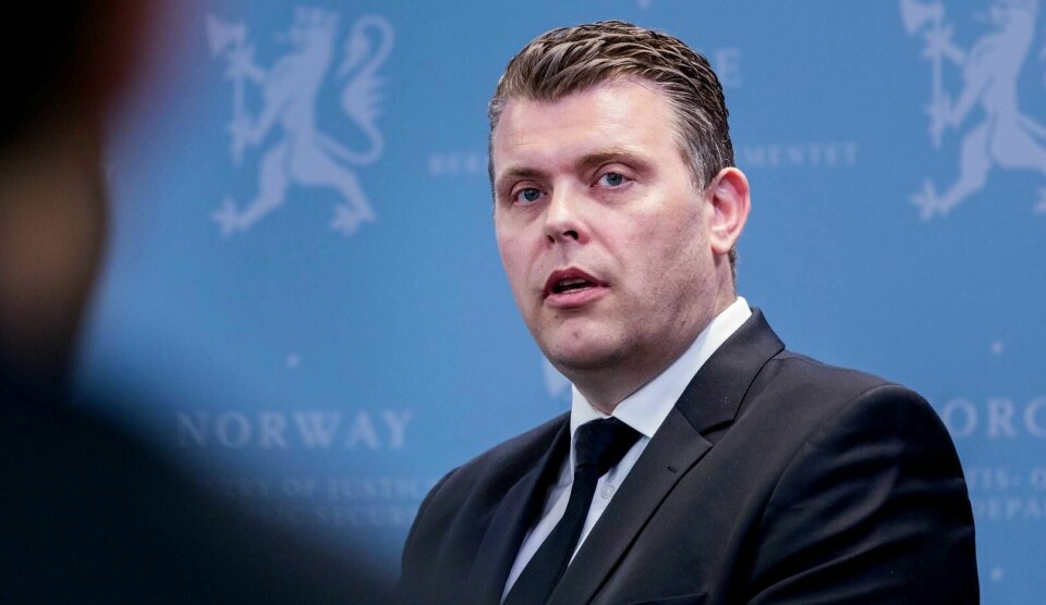 Justisminister Jøran Kallmyr fra Frp.
