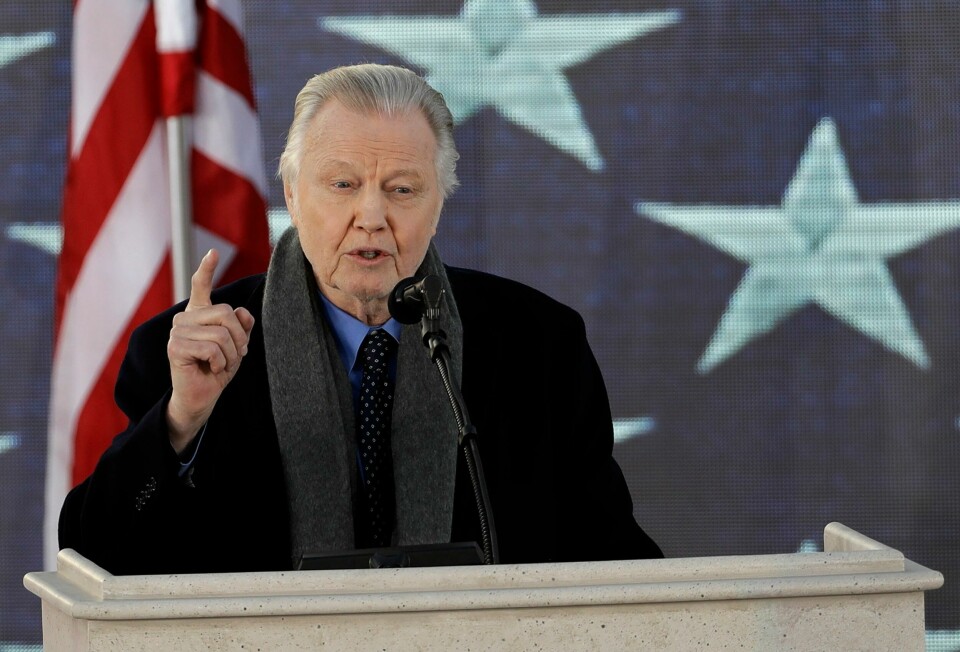 Actor Jon Voight speaks during a pre-Inaugural 'Make America Great Again! Welcome Celebration' at the Lincoln Memorial in Washington, Thursday, Jan. 19, 2017. (AP Photo/David J. Phillip) Actor Jon Voight speaks during a pre-Inaugural 'Make America Great Again! Welcome Celebration' at the Lincoln Memorial in Washington, Thursday, Jan. 19, 2017. (AP Photo/David J. Phillip)