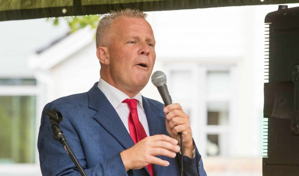 Alliansen-leder Hans Lysglimt Johansen under Arendalsuka i fjor.