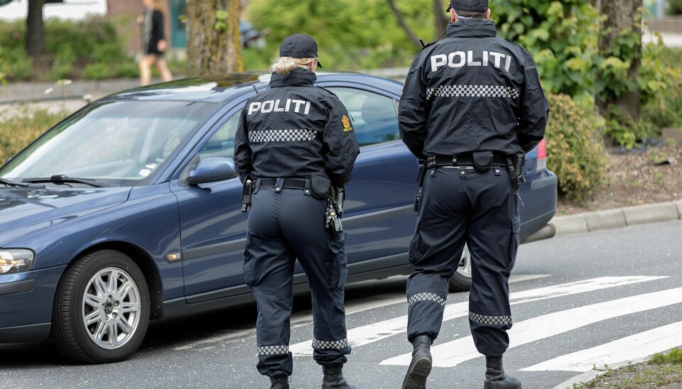 Oslo 20170704.Politiet med de nye politijakkene. NB! Modellklarert til redaksjonell bruk. Foto: Gorm Kallestad / NTB scanpix