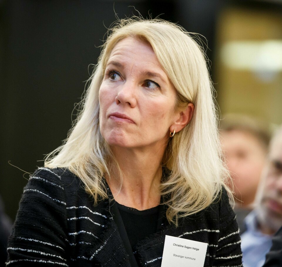 Ber staten levere: Stavanger ordfører Christine Sagen Helgø (H) mener kostnadene i bypakken kan reduseres om staten bidrar med mer, eller lemper på kravene om firefelts motorvei. Ber staten levere: Stavanger ordfører Christine Sagen Helgø (H) mener kostnadene i bypakken kan reduseres om staten bidrar med mer, eller lemper på kravene om firefelts motorvei.