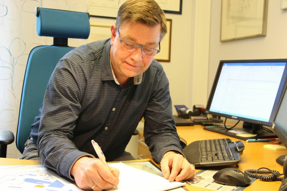 Drammen Høyres ordførerkandidat Fredrik Haaning presenterte tirsdag en skisse for hvordan partiet ser for seg samferdselsutviklingen i Drammen i de kommende årene.