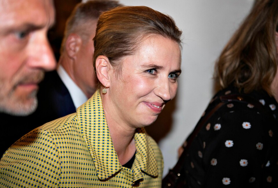 Socialdemokratiets leder Mette Frederiksen fortsetter forhandlingene om et regjeringsprogram med partiene i rød blokk. Foto: AP / NTB scanpix