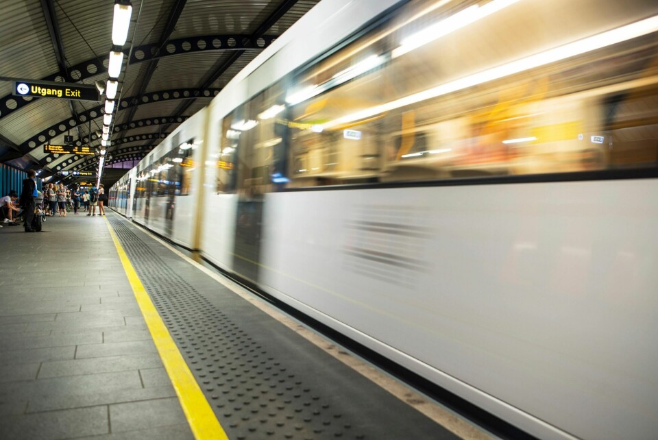 T-banen til Fornebu vil ta 12 minutter fra Majorstua.