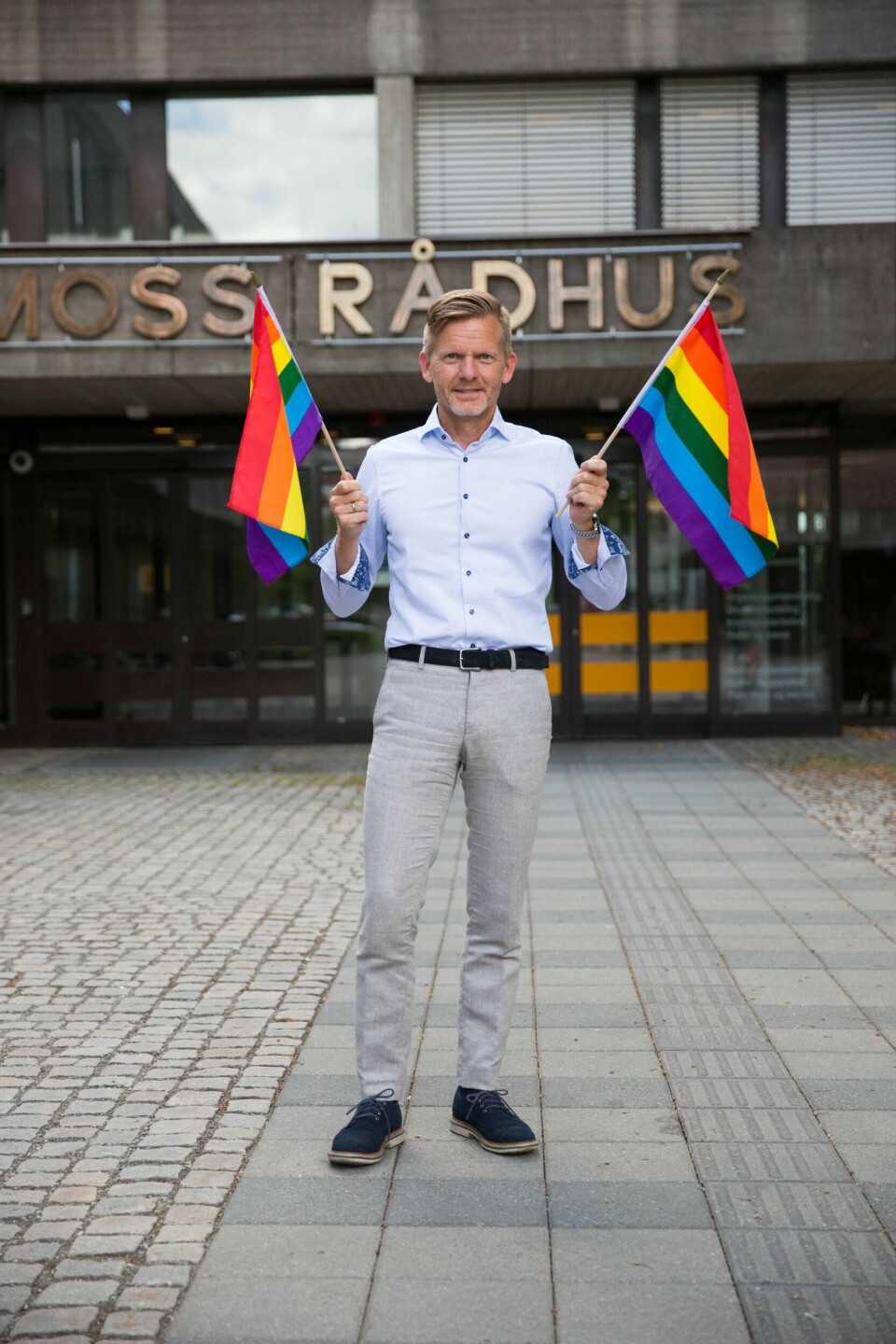 Tage Pettersen (H) mener det er viktig å støtte LHBT-miljøet.