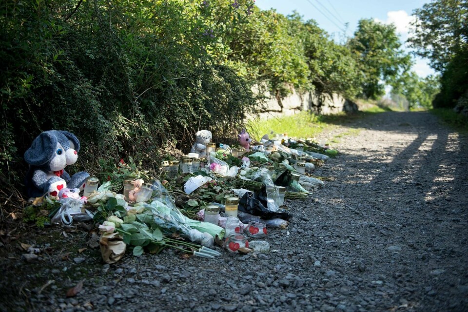 Stedet på Varhaug i Rogaland der Sunniva Ødegård bøle funnet drept i fjor sommer.