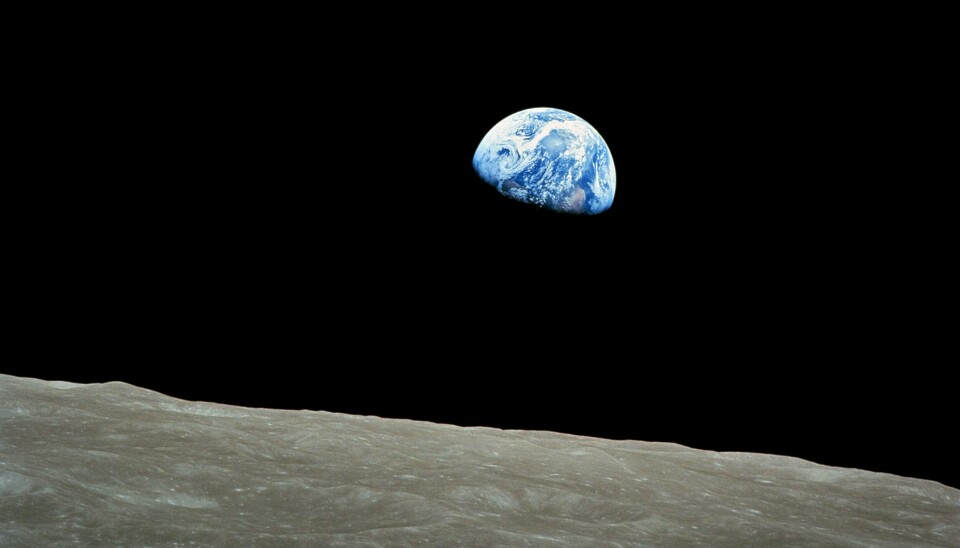 (FILES) This file NASA image shows the first color image of the Earth taken by the Apollo 8 astronauts on December 24, 1968.
NASA is celebrating its 60th anniversary. The National Aeronautics and Space Act, creating NASA, was signed into law by US President Dwight D. Eisenhower on July 29, 1958. / AFP PHOTO / NASA / HO / RESTRICTED TO EDITORIAL USE - MANDATORY CREDIT 'AFP PHOTO / NASA' - NO MARKETING NO ADVERTISING CAMPAIGNS - DISTRIBUTED AS A SERVICE TO CLIENTS