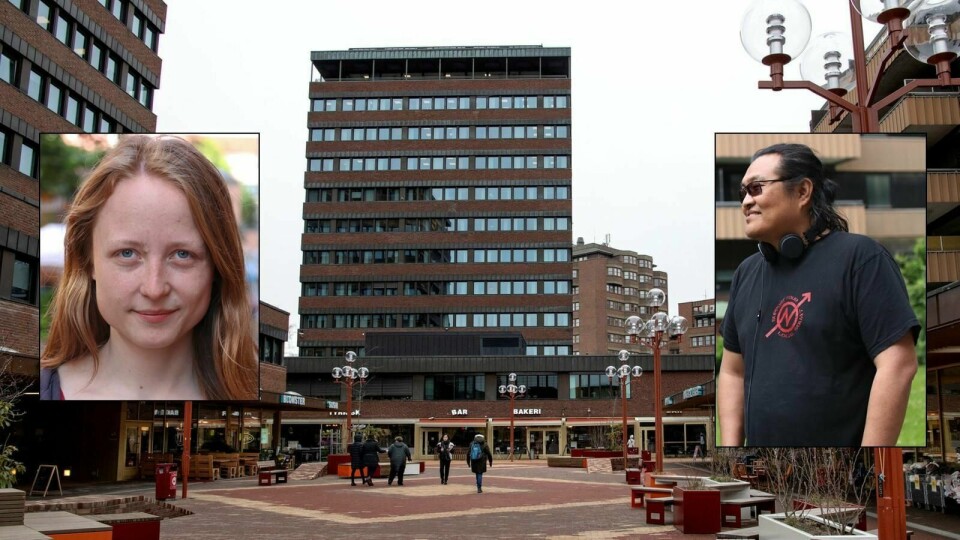 TORGET: Her på Tøyen Torg kan det bli hett 28. september. Da er det varsla både SIAN-stand og milkshake-fest samtidig. Både Ap-politiker Agnes Nærland Viljugrein og lokalaktivist Ole Pedersen er klare for å demonstrere mot SIAN.