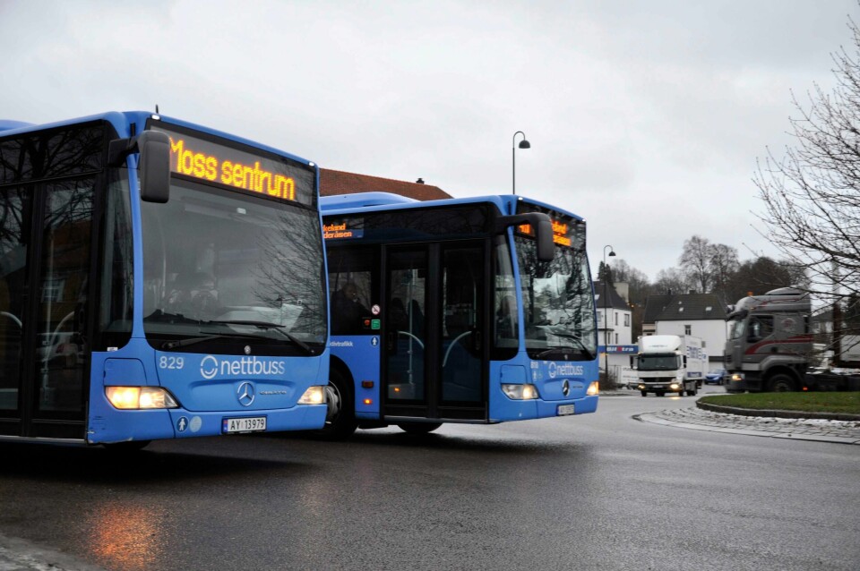 Grastilbudet vil gjelde for alle lokale bussruter i Moss og Rygge.