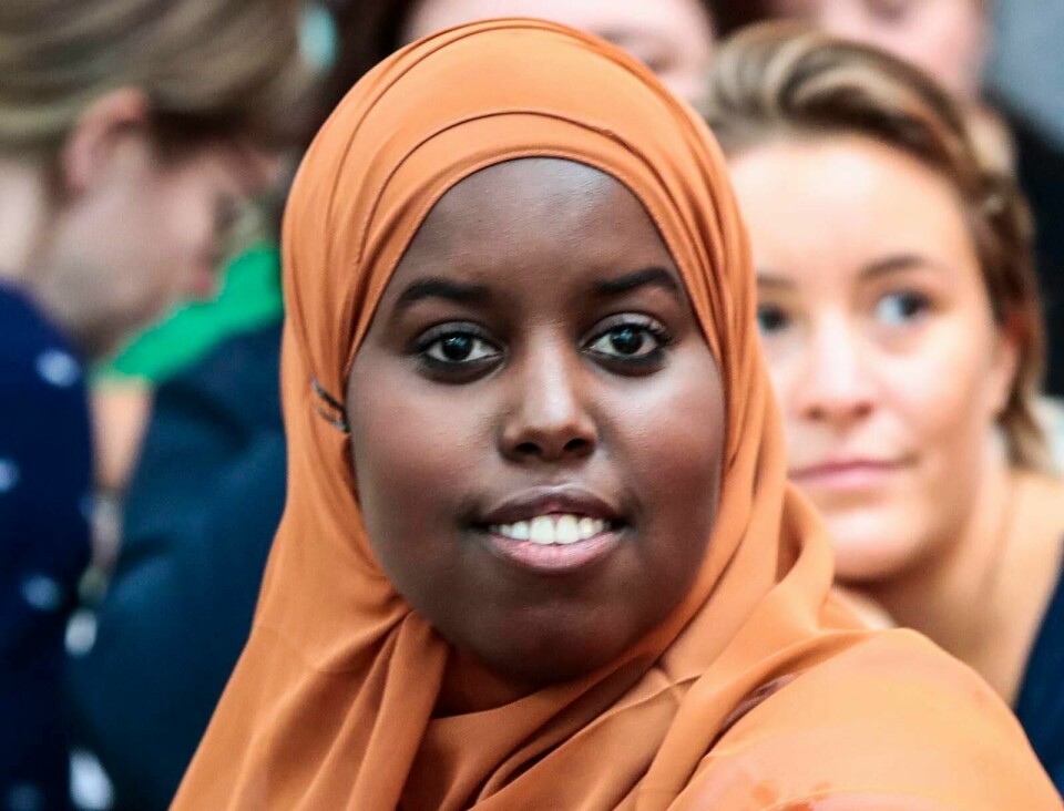 Sumaya Jirde Ali bør tåle rasistiske angrep, mener en gruppe på 18 samfunnsstøtter. FOTO: LISE ÅSERUD/NTB SCANPIX