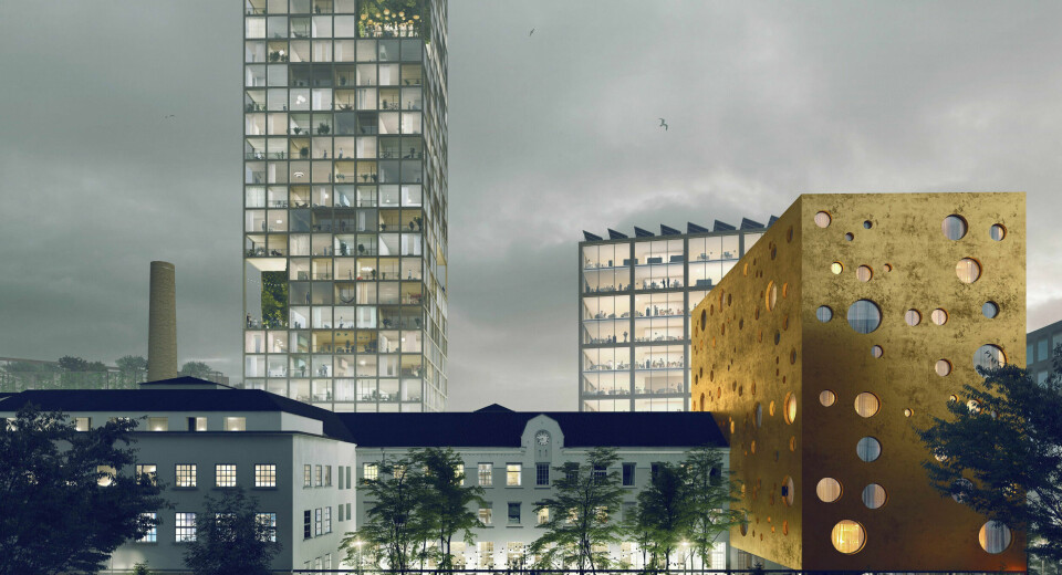 Arkitektene Transborder Studio sitt forslag som er sendt inn. Arkitektene Transborder Studio sitt forslag som er sendt inn.