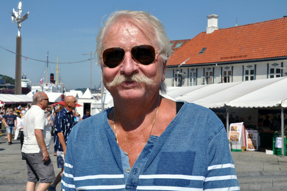 Jan Ekornes er gått bort. Dette bildet er tatt i sommer under Gladmat. Foto: Eirin Egge Ryan Jan Ekornes er gått bort. Dette bildet er tatt i sommer under Gladmat. Foto: Eirin Egge Ryan