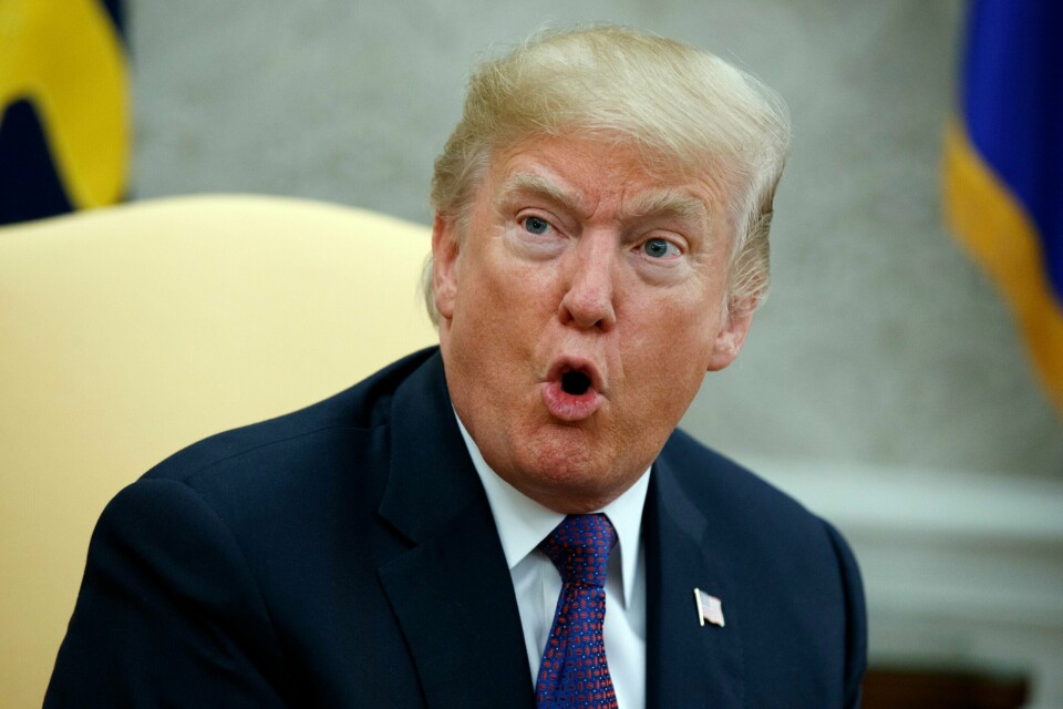 President: Donald Trump. Foto: NTB scanpix