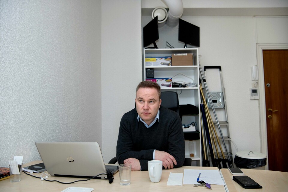 Redaktør i nettstedet Resett, Helge Lurås.