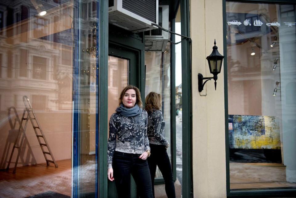 Det dukker stadig opp nye gallerier. Line Harr Skagestad i Galleri Briskeby tredobler utstillingsarealet når hun overtar nabolokalet i februar. Det dukker stadig opp nye gallerier. Line Harr Skagestad i Galleri Briskeby tredobler utstillingsarealet når hun overtar nabolokalet i februar.