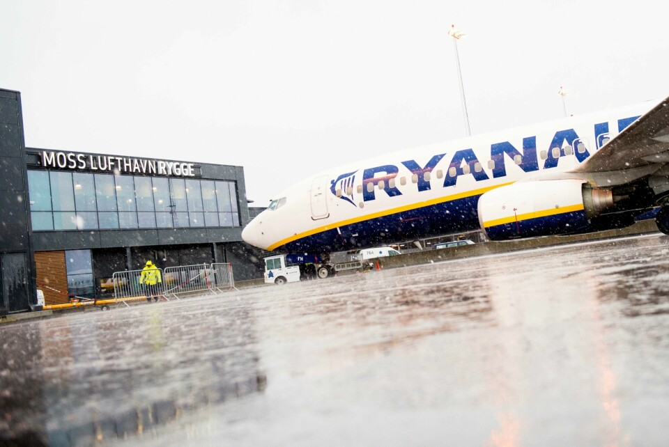 RYANAIR PÅ GLI? Lavprisselskapet Ryanair vurderer å bidra til at flyplassen på Rygge gjenoppstår.