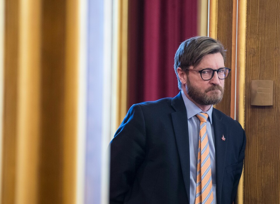 Frps Christian Tybring-Gjedde. Frps Christian Tybring-Gjedde.