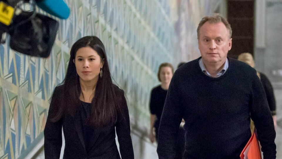 Byrådsleder Raymond Johansen og byråd for miljø og samferdsel Lan Marie Nguyen Berg.