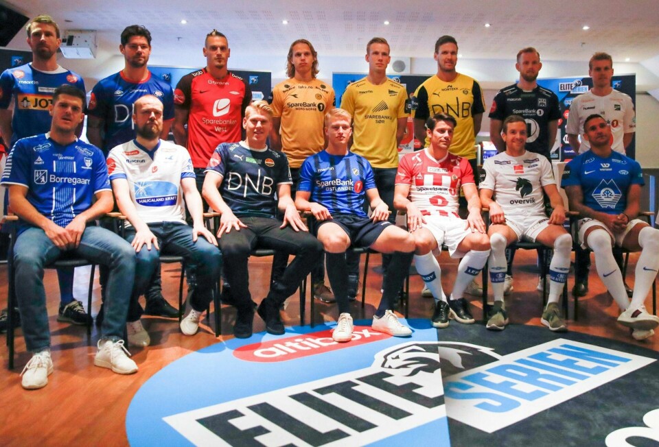 Kapteinene i Eliteserien i år. Nesten alle er like store optimister.