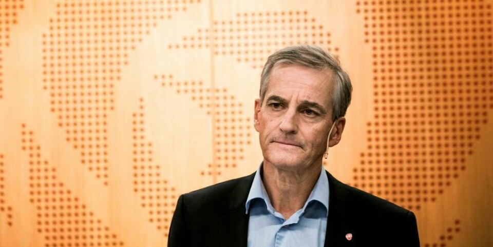 Ap-leder Jonas Gahr Støre.