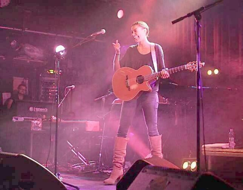Ayo på Parkteatret. FOTO: MODE STEINKJER