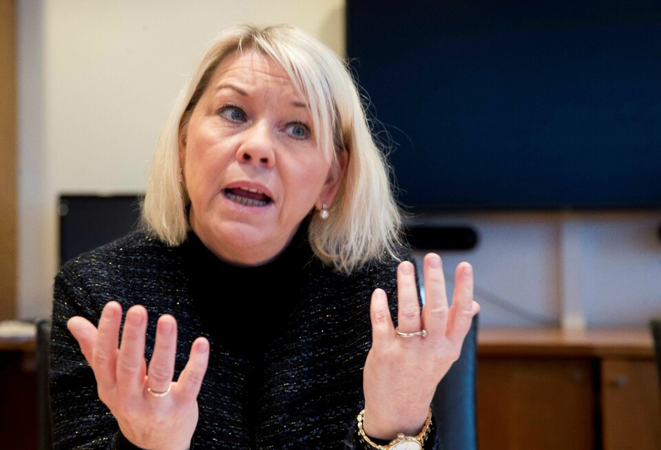 Justisminister Monica Mæland. Foto: NTB
