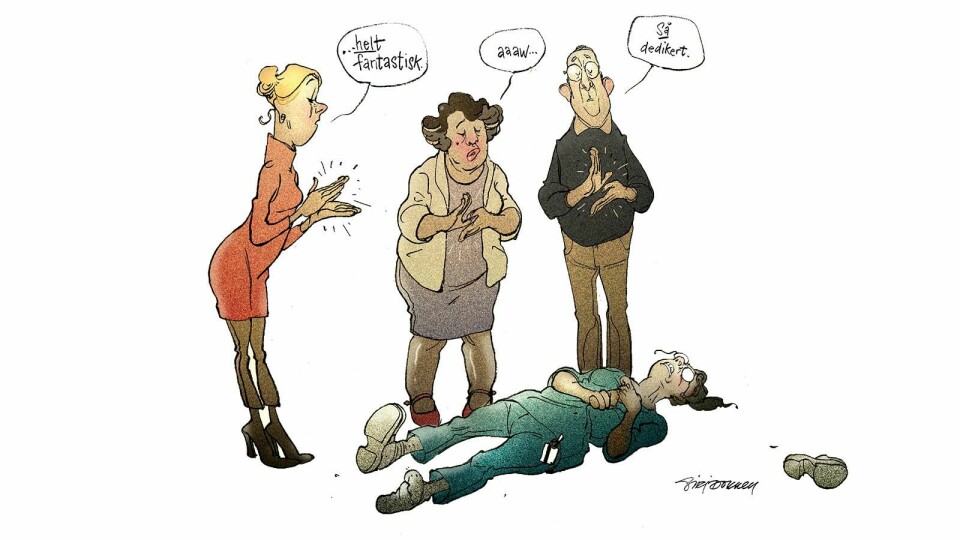 Tegning: Siri Dokken Tegning: Siri Dokken