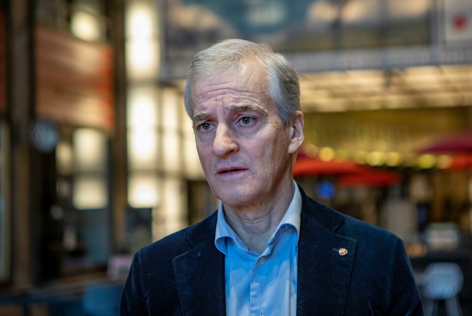 I en intern LO-måling fra desember som TV 2 har fått tilgang til, får Ap og Jonas Gahr Støre 31,4 prosent oppslutning. Arkivfoto: Paul Kleiven / NTB Oslo 20210109. Ap-leder Jonas Gahr Støre utenfor partikontoret på Youngstorget, etter at han lørdag innledet valgåret med en digital samling for partiets toppkandidater på stortingslistene.Foto: Paul Kleiven / NTB